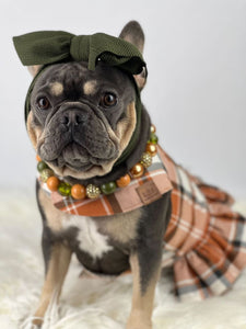 Pumpkin Plaid Dress