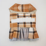 Pumpkin Plaid Dress