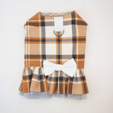 Pumpkin Plaid Dress